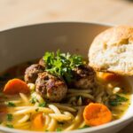 Turkey Meatball Soup