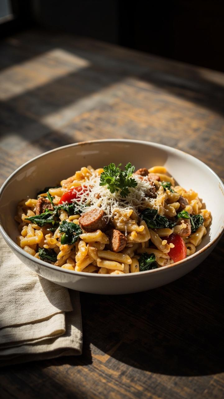 Italian Sausage Orzo