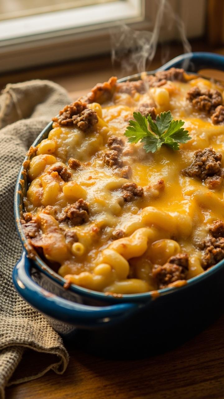 Hamburger Mac And Cheese