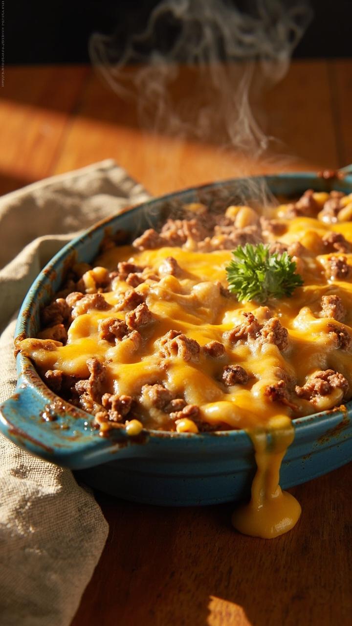 Hamburger Mac And Cheese