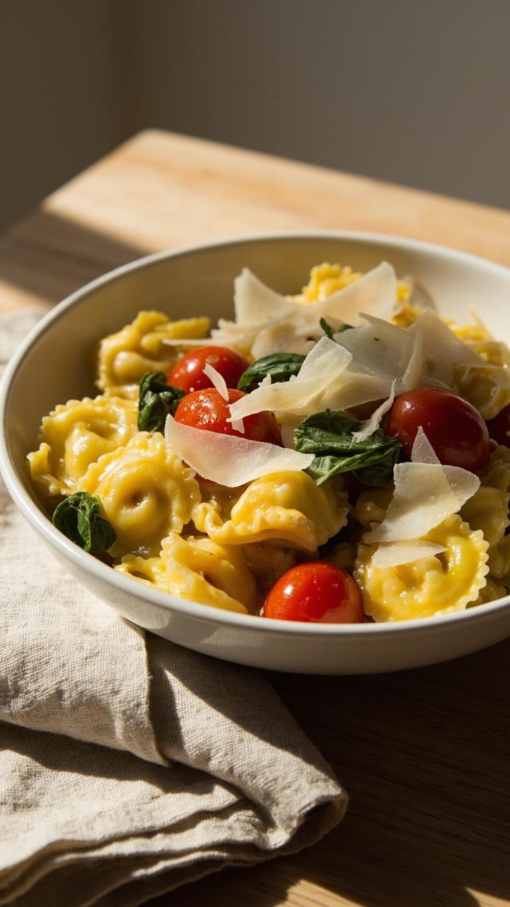 Cheese Tortellini Pasta Salad