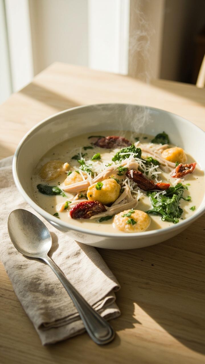 Marry Me Chicken Gnocchi Soup