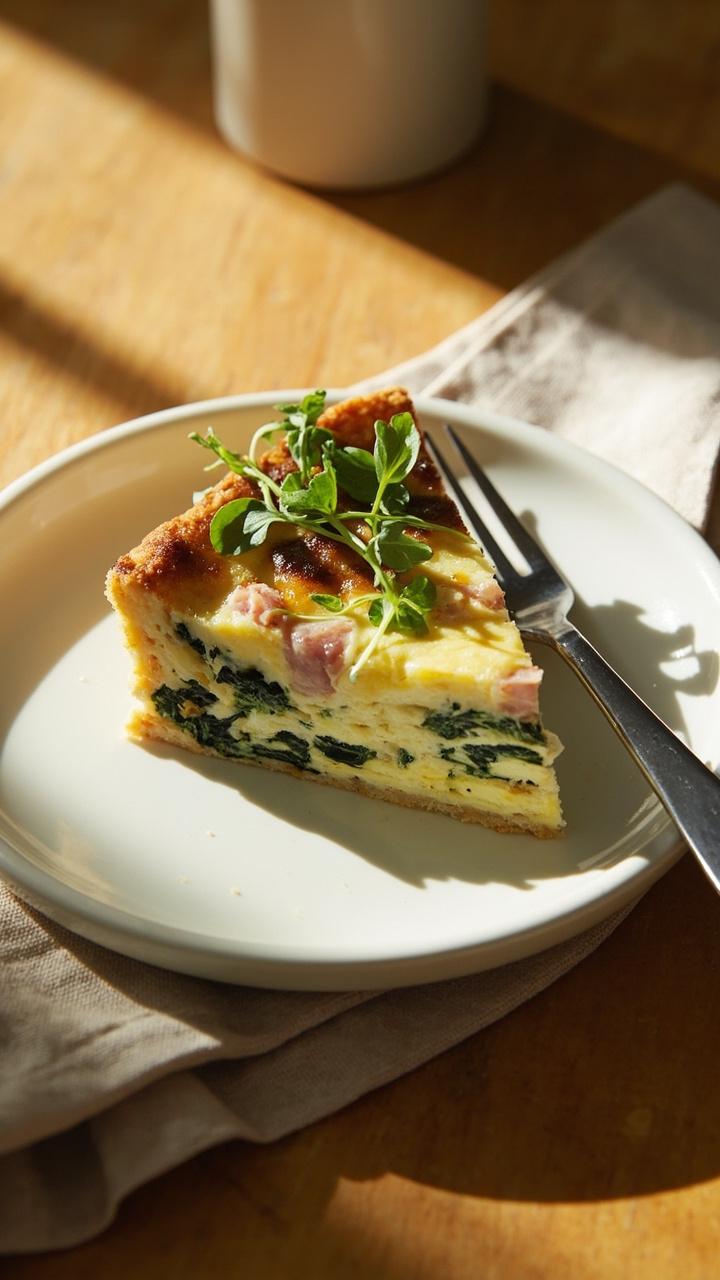 High Protein Quiche
