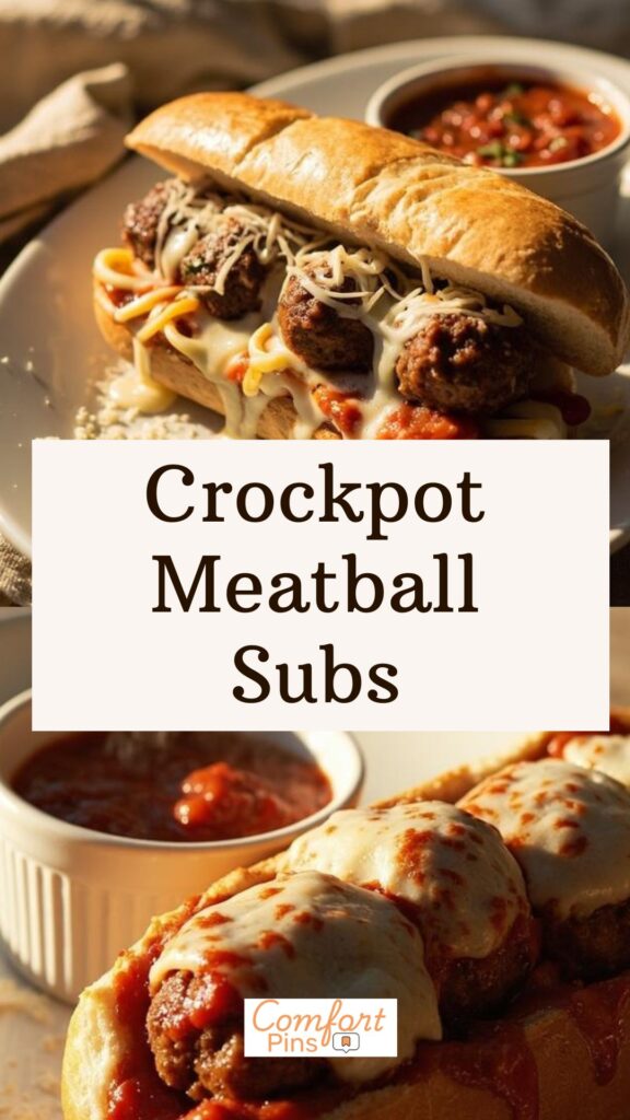 Crockpot Meatball Subs