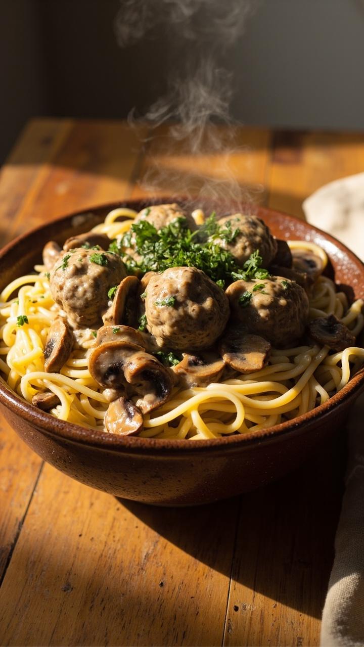 Meatball Stroganoff Recipe