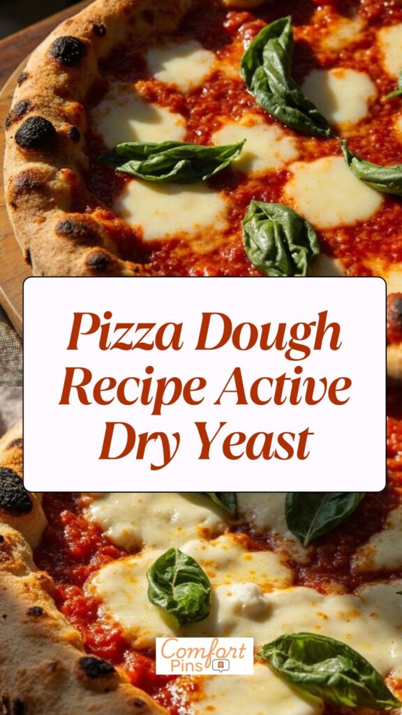 Pizza Dough Recipe Active Dry Yeast