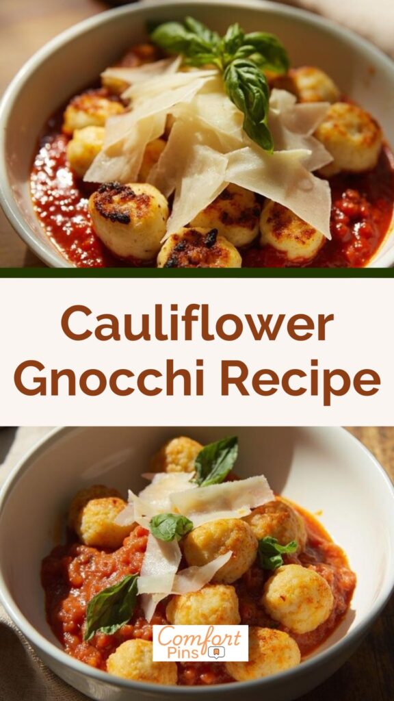 Cauliflower Gnocchi Recipe