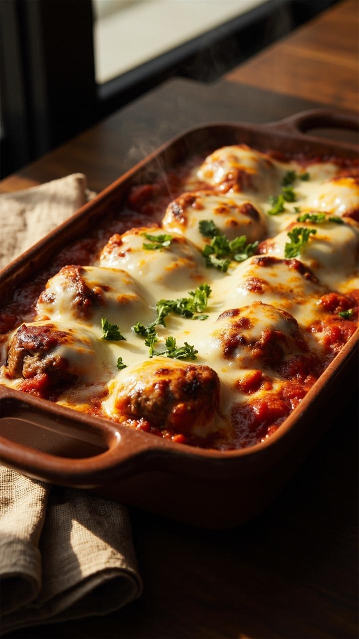 Meatball Casserole With Frozen Meatballs