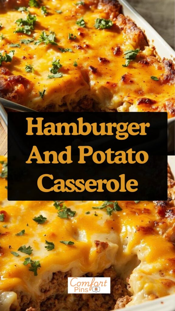 Hamburger And Potato Casserole