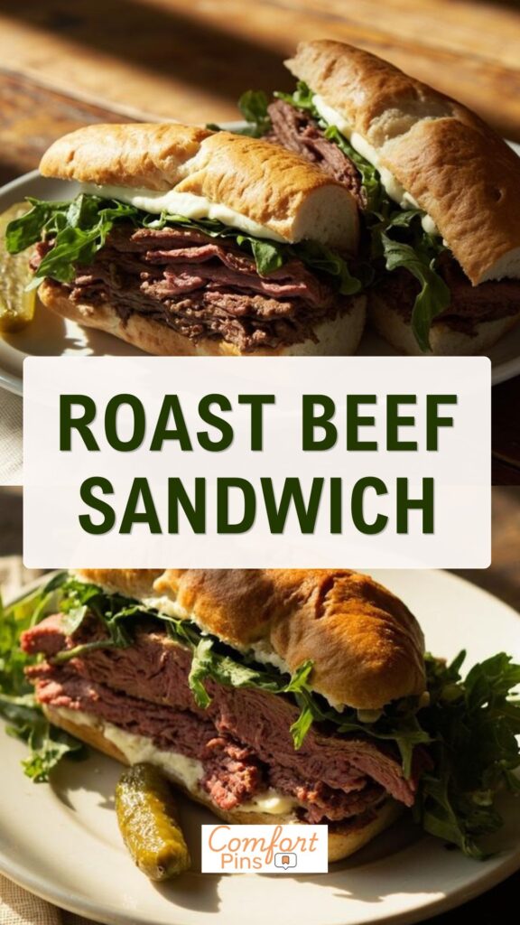 Roast Beef Sandwich Roast Beef Sandwich