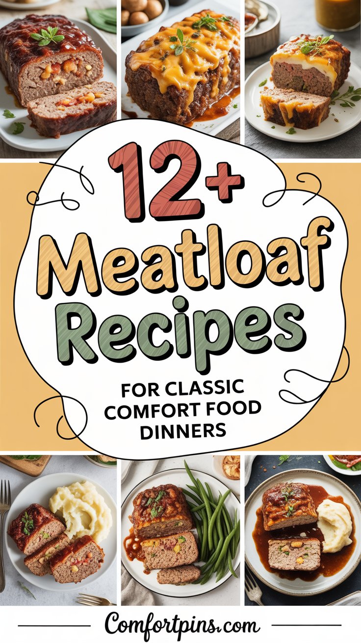 12+ Meatloaf Recipes for Classic Comfort Food Dinners