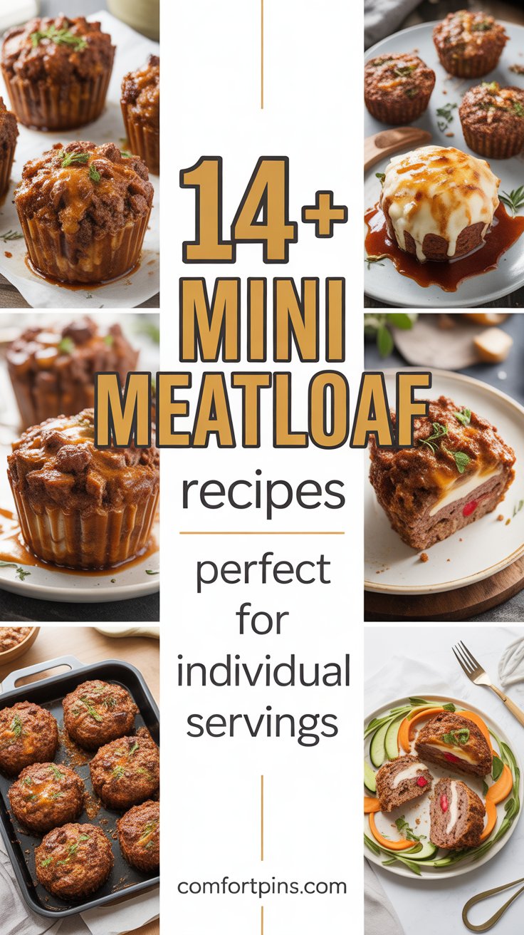 14+ Mini Meatloaf Recipes Perfect for Individual Servings