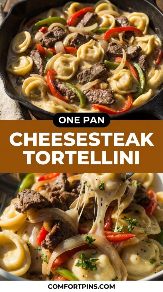 Cheesesteak Tortellini