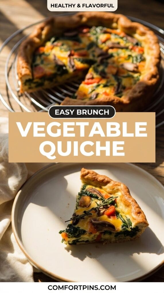 Vegetable Quiche Vegetable Quiche