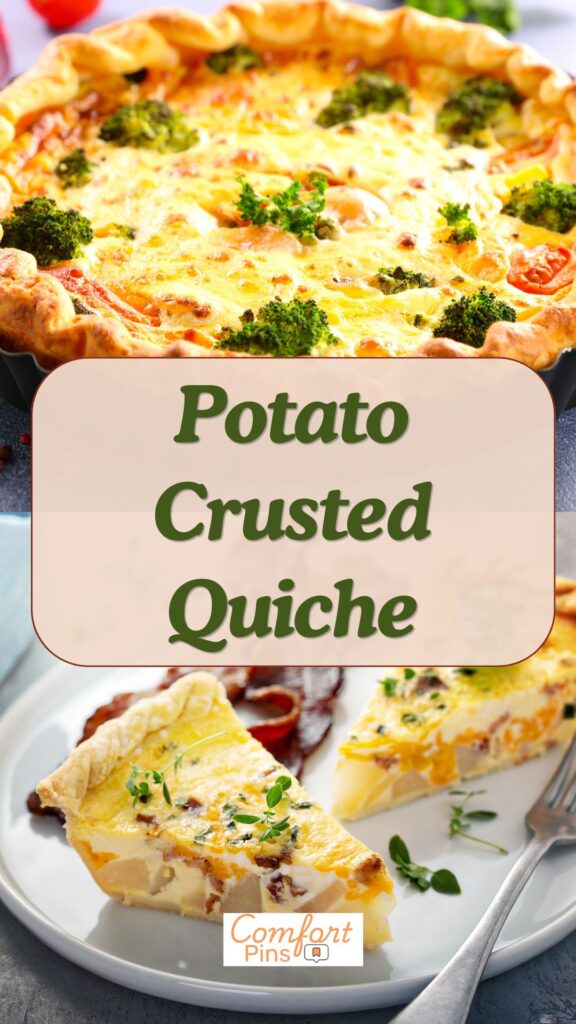 Potato Crusted Quiche