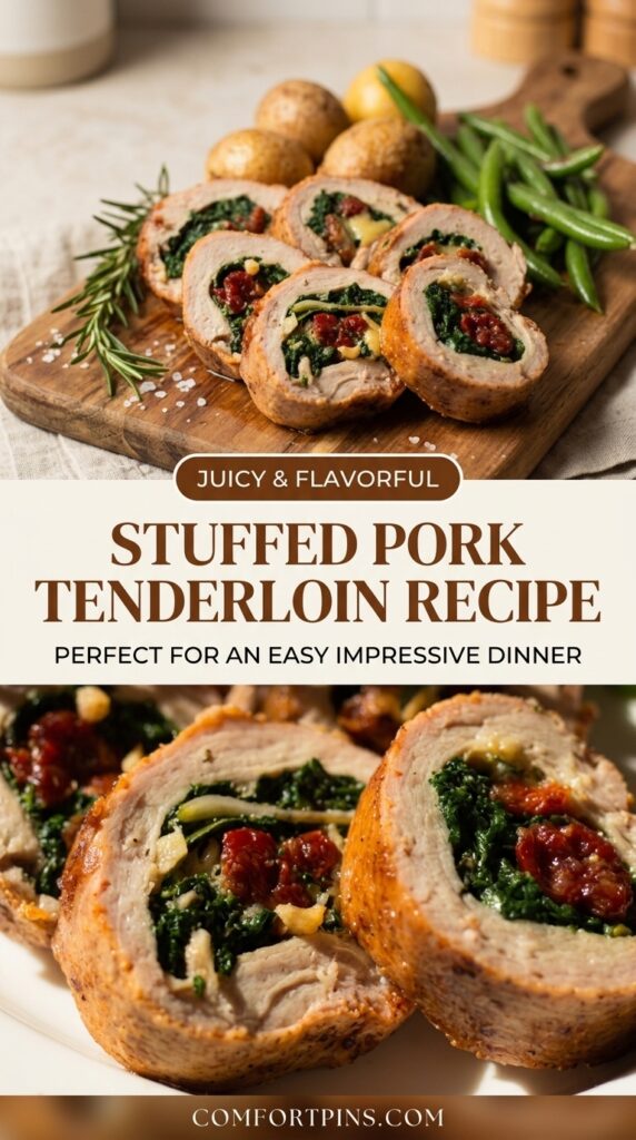 Stuffed Pork Tenderloin Recipe