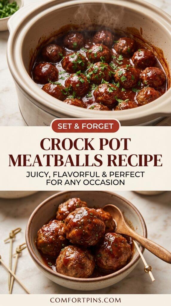 Crock Pot Meatballs Recipe