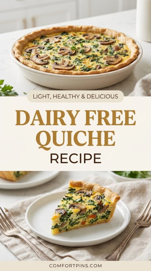 Dairy Free Quiche Recipe