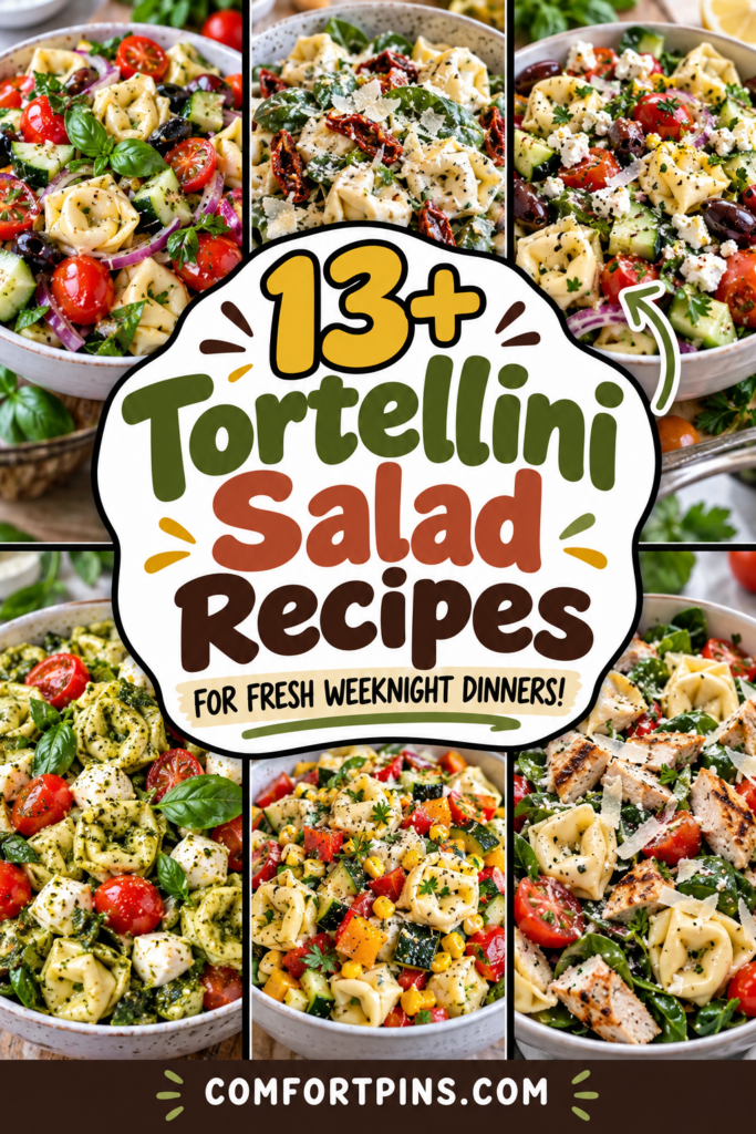 13+ Vibrant Tortellini Salad Recipes