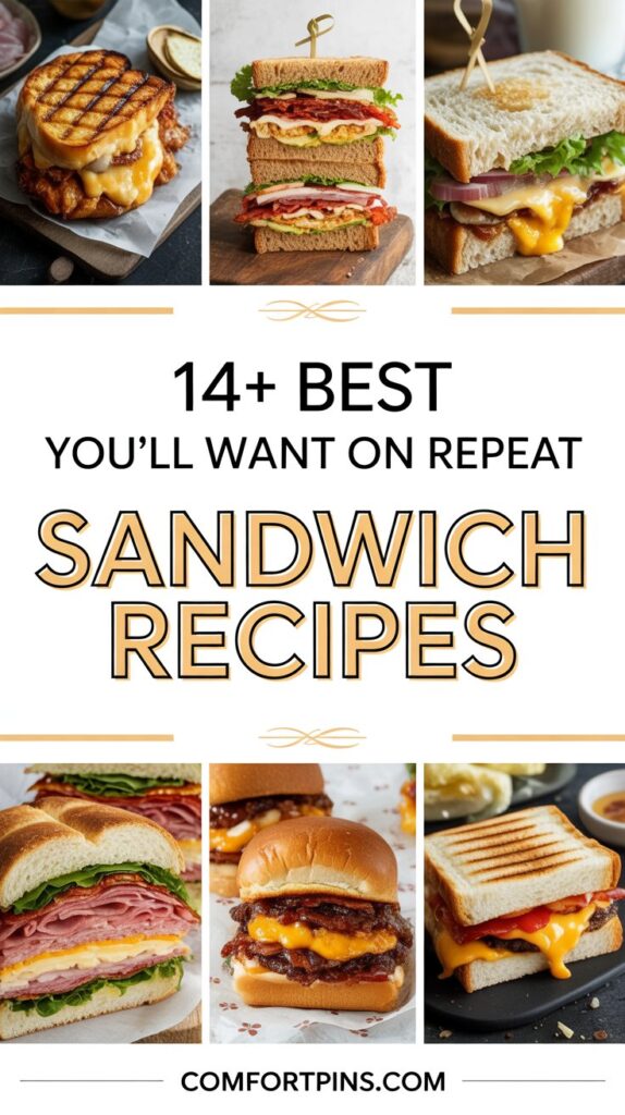 14+ Best Sandwich Recipes You’ll Want on Repeat