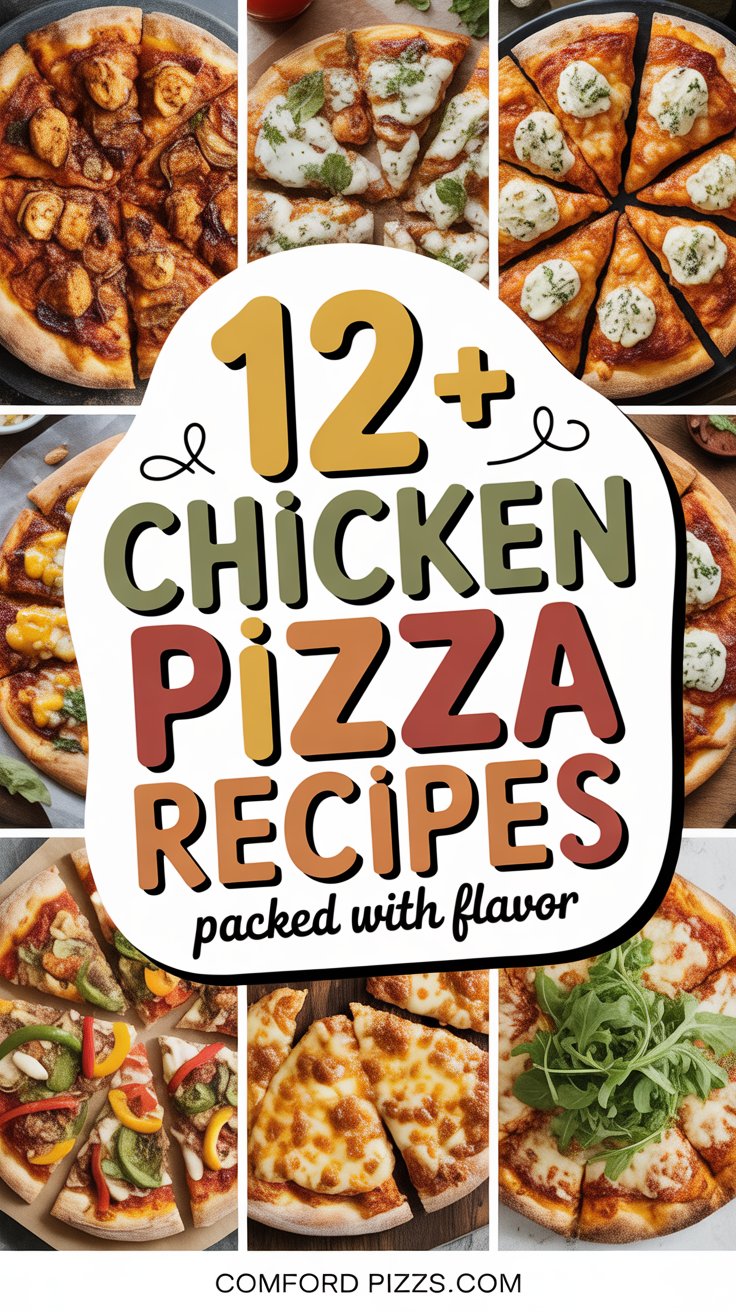 12+ Chicken Pizza Recipes Packed With Flavor