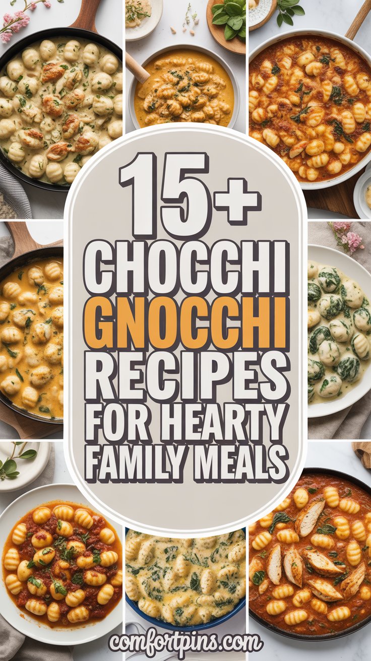 15+ Chicken Gnocchi Recipes for Hearty Family Meals