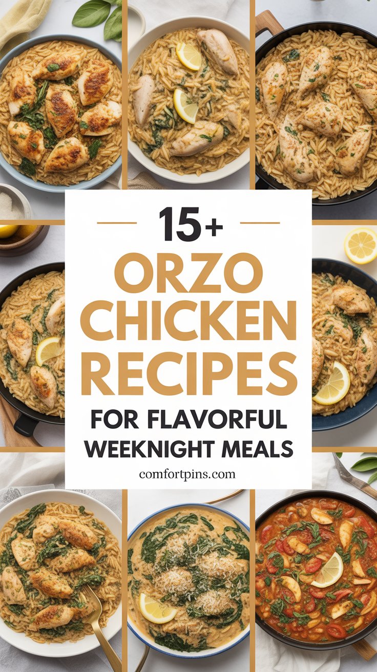 15+ Orzo Chicken Recipes for Flavorful Weeknight Meals