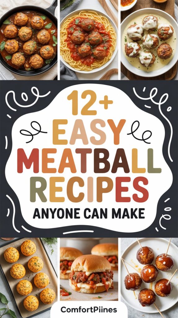 12+ Easy Meatball Recipes Anyone Can Make 12+ Easy Meatball Recipes Anyone Can Make
