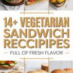 14+ Vegetarian Sandwich Recipes Full of Fresh Flavor