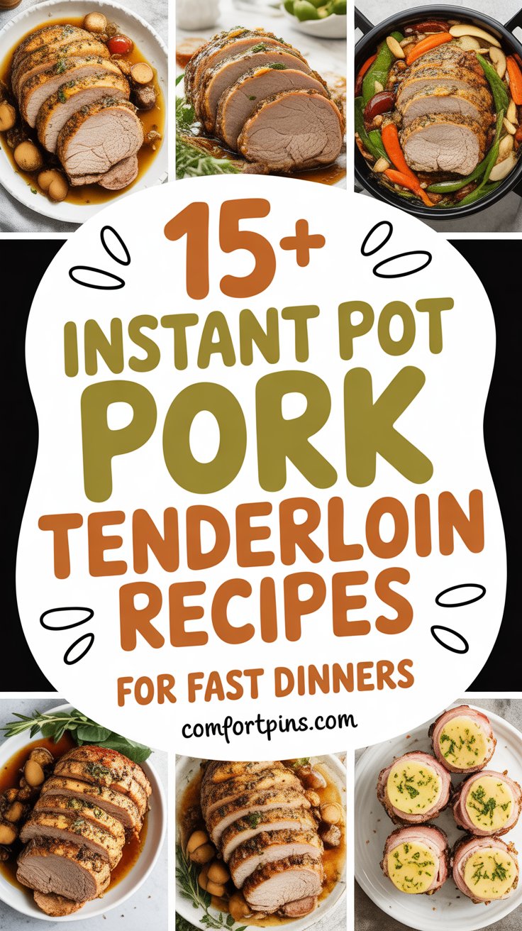 15+ Instant Pot Pork Tenderloin Recipes for Fast Dinners
