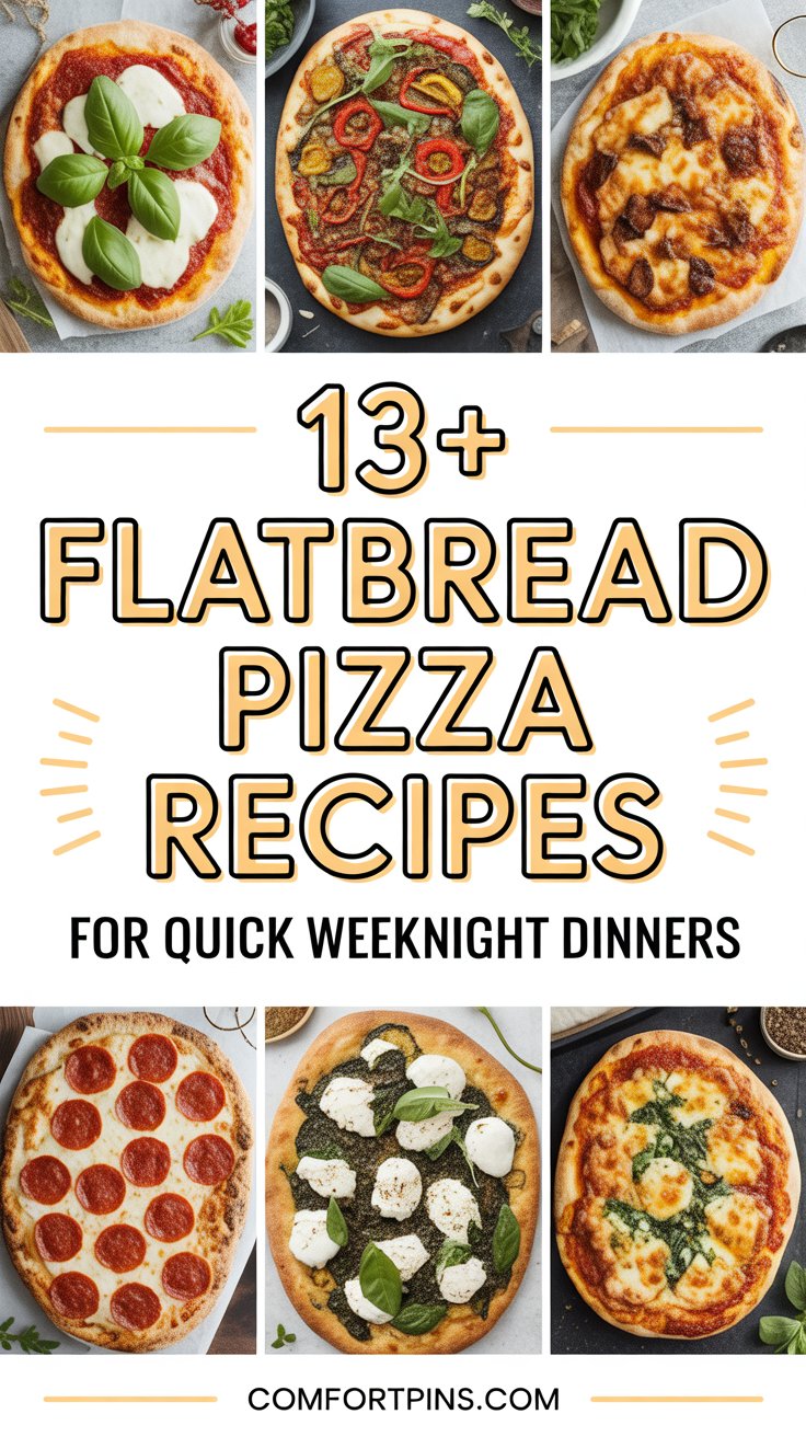 13+ Flatbread Pizza Recipes for Quick Weeknight Dinners