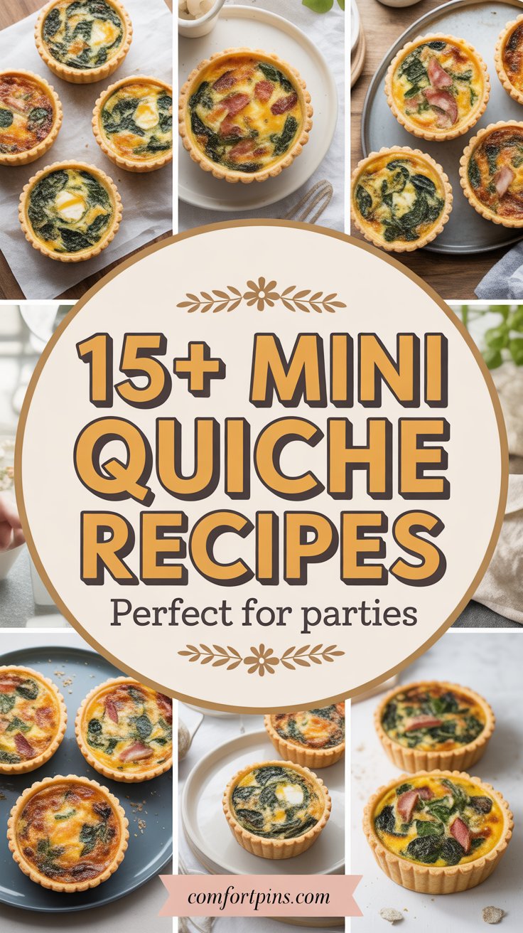 15+ Mini Quiche Recipes Perfect for Parties