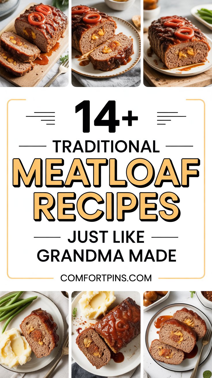 14+ Traditional Meatloaf Recipes Just Like Grandma Made