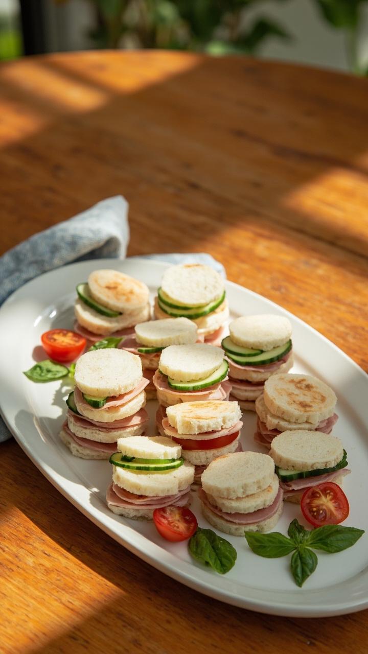 Cold Mini Sandwiches for Parties Recipe