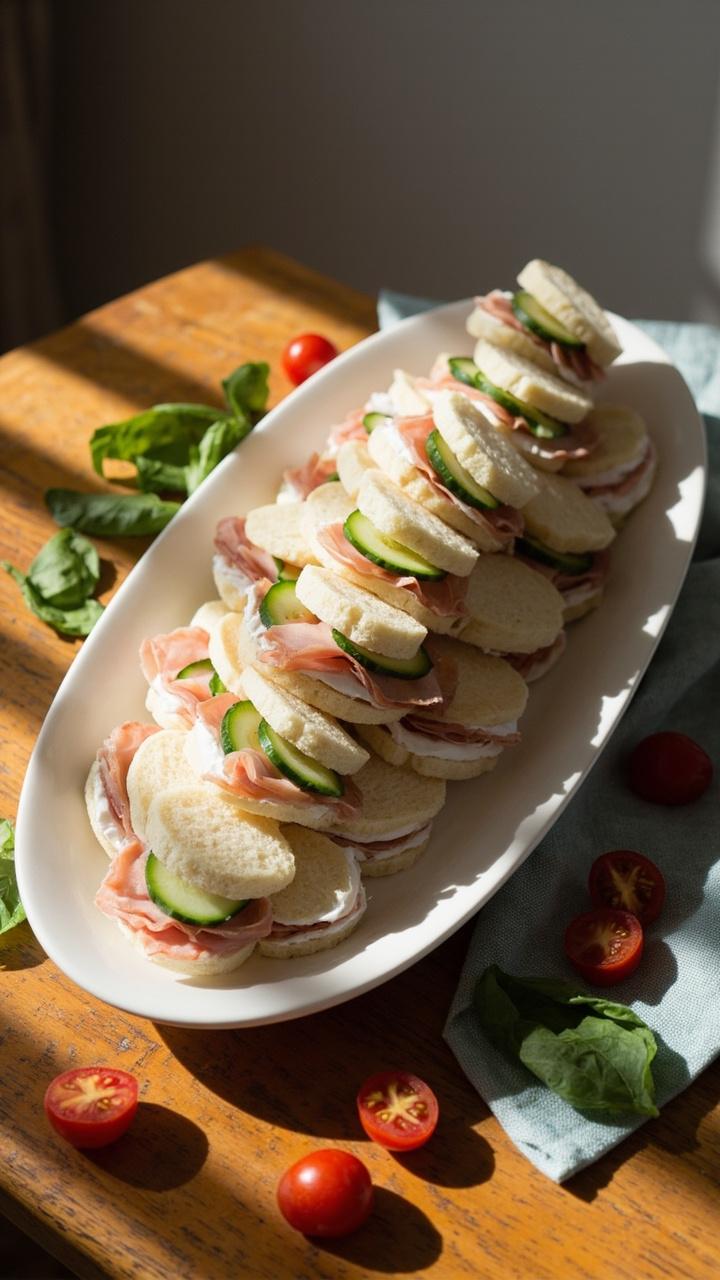 Cold Mini Sandwiches for Parties Recipe