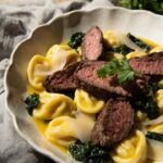 Garlic Steak Tortellini Recipe