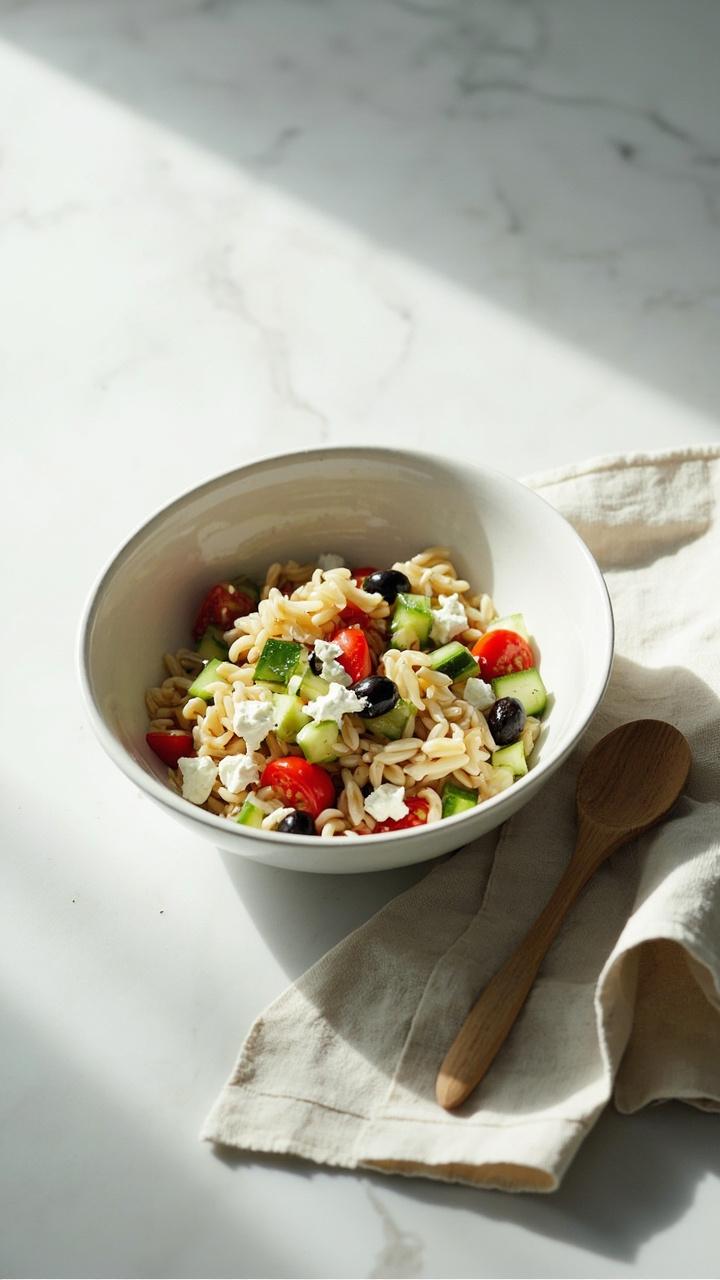 Mediterranean Orzo Salad Recipe
