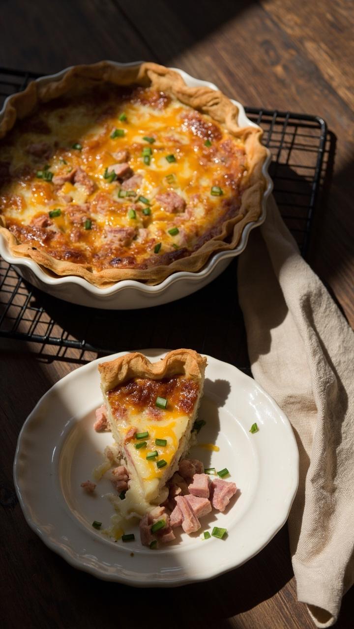 Ham And Cheese Quiche Recipe