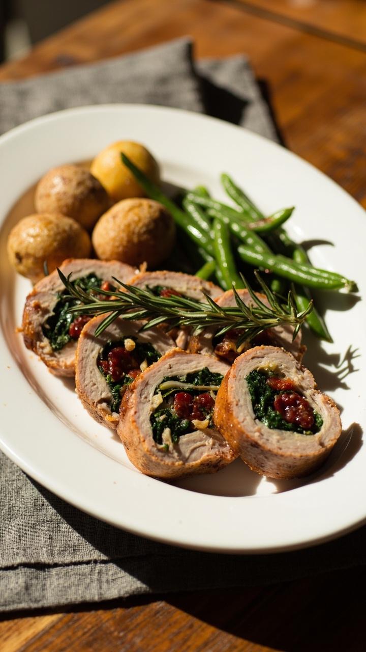 Stuffed Pork Tenderloin Recipe