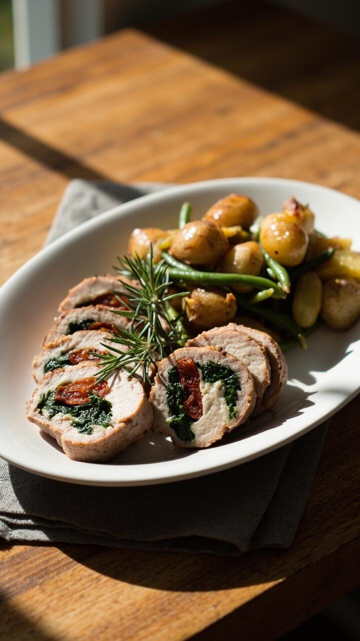 Stuffed Pork Tenderloin Recipe