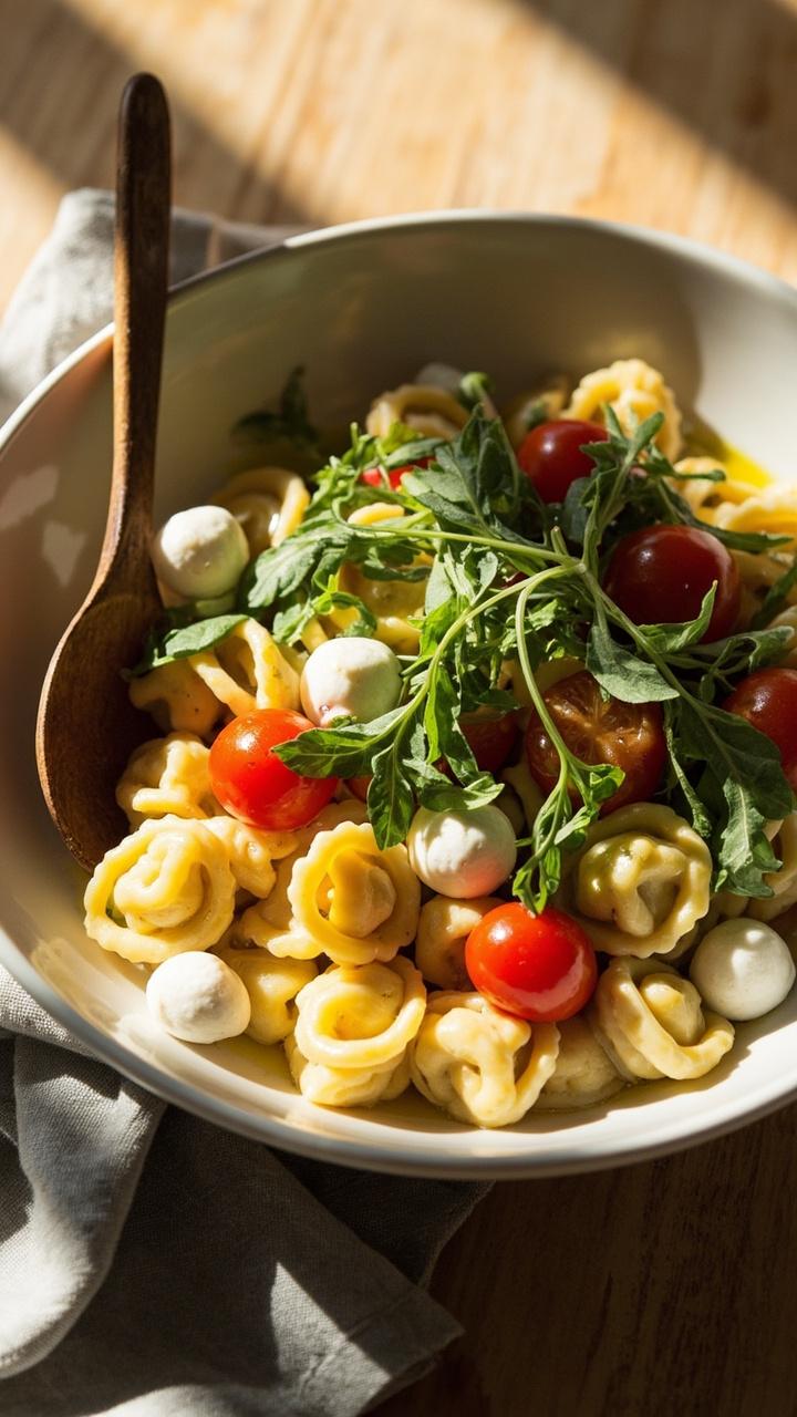 Cheese Tortellini Pasta Salad Recipe