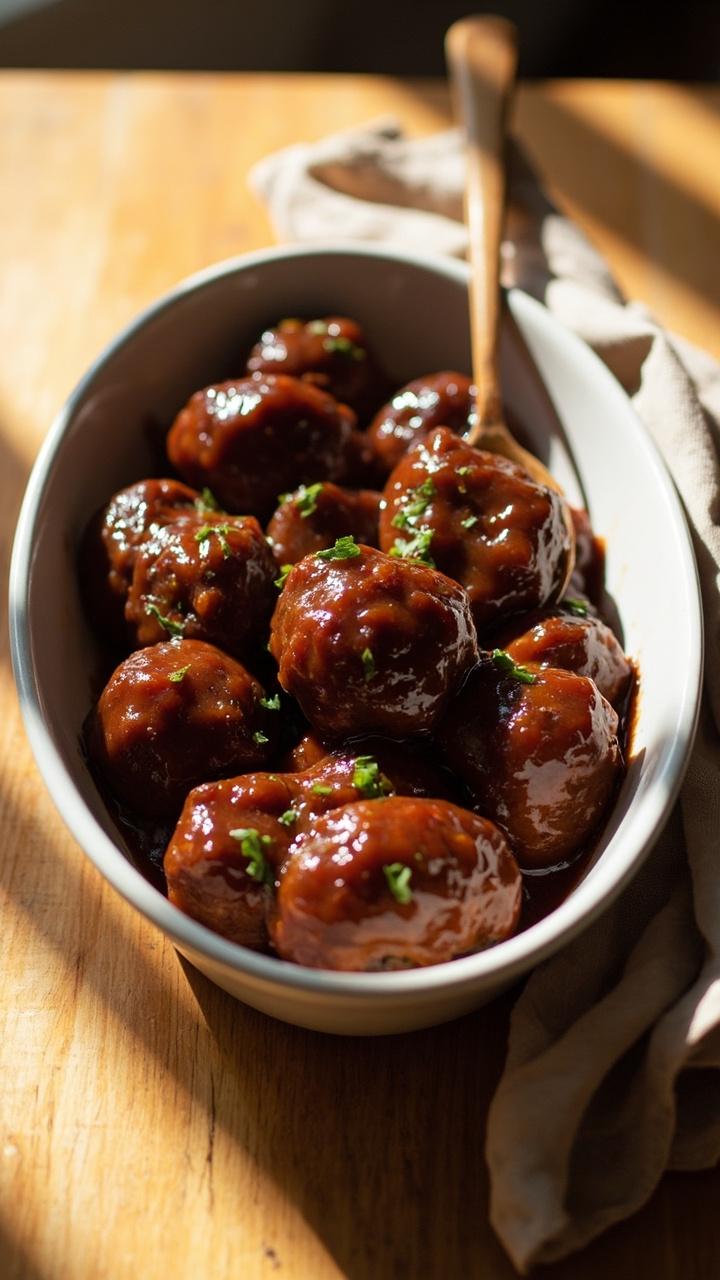 Jelly Meatballs Crockpot Recipe