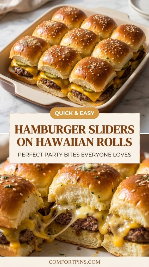 Hamburger Sliders On Hawaiian Rolls Recipe