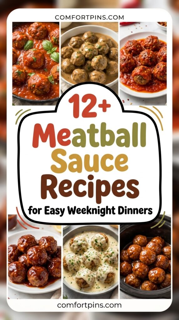 12+ Meatball Sauce Recipes for Easy Weeknight Dinners