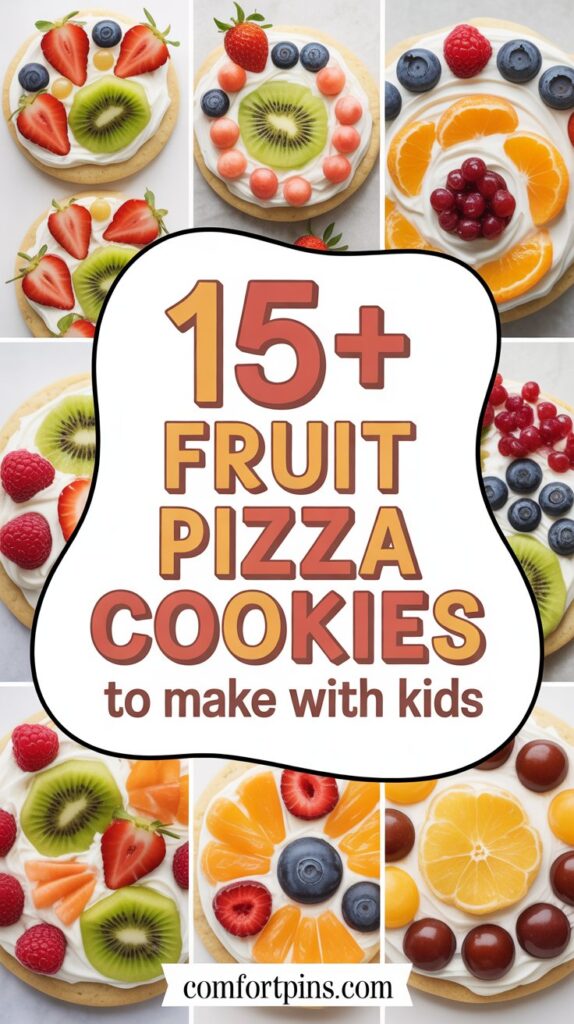 15+ Fruit Pizza Cookies to Make With Kids
