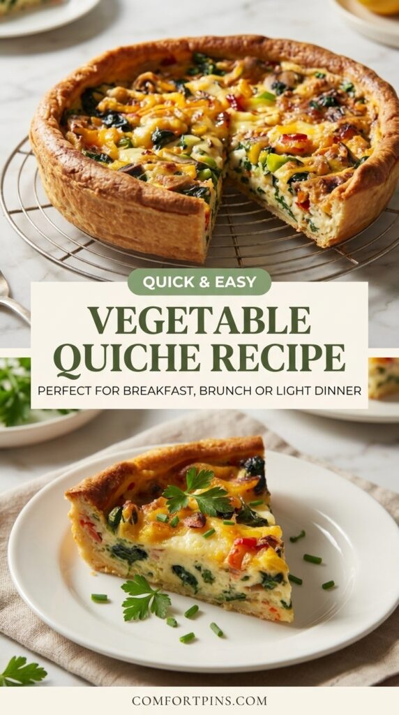 Vegetable Quiche Recipe