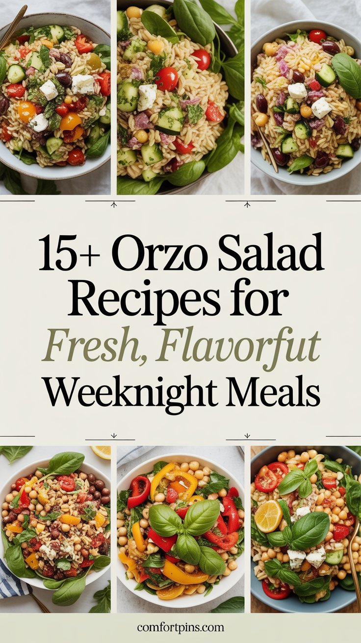 15+ Orzo Salad Recipes for Fresh, Flavorful Weeknight Meals