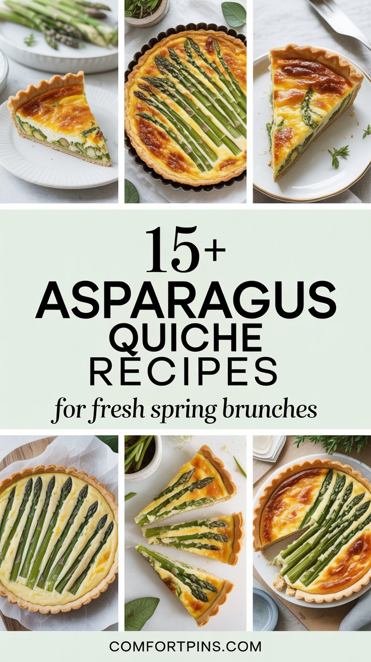 15+ Asparagus Quiche Recipes for Fresh Spring Brunches