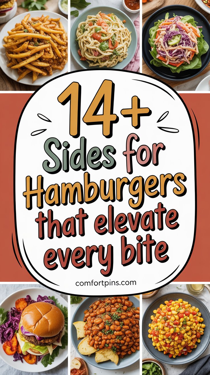 14+ Sides For Hamburgers That Elevate Every Bite