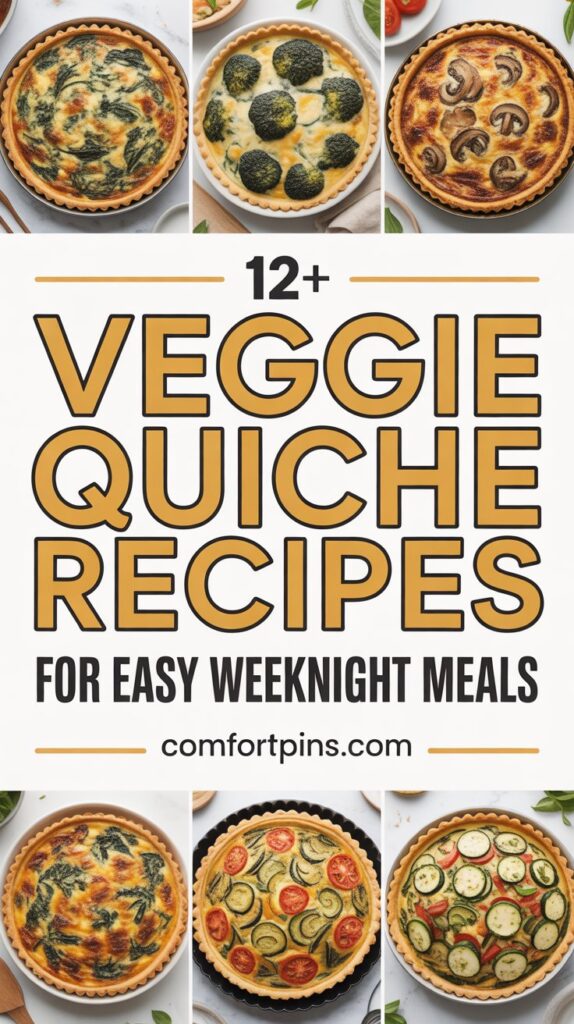 12+ Veggie Quiche Recipes for Easy Weeknight Meals